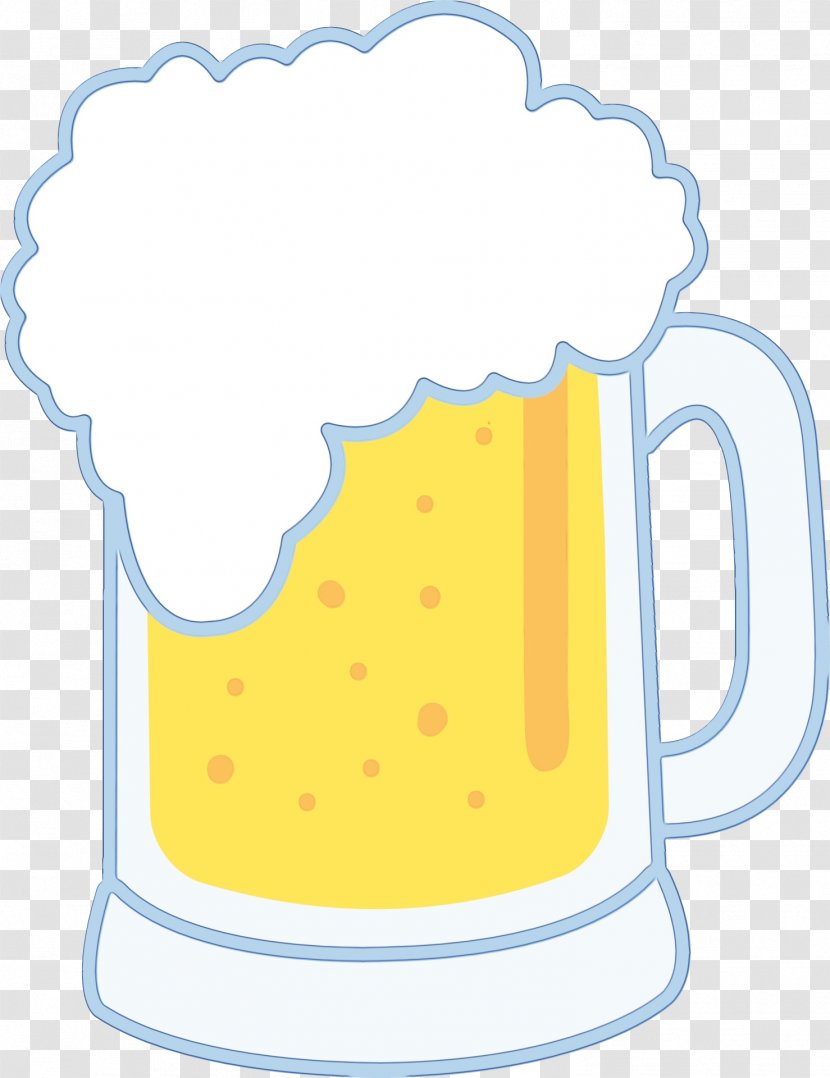 Clip Art Yellow Drinkware Mug Tableware Transparent PNG