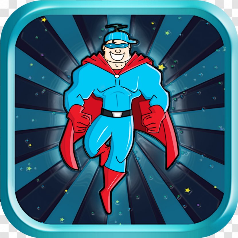 Superhero Cartoon - Rescue Sb. Transparent PNG