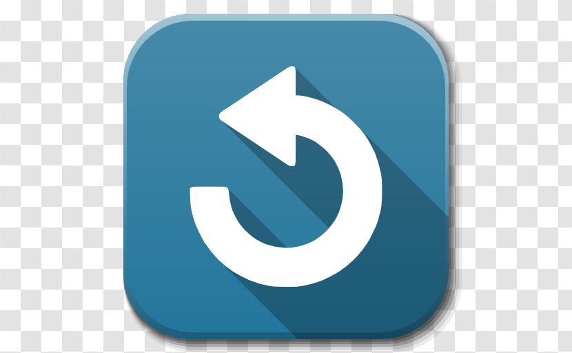 Blue Angle Symbol Aqua - Dialog Box - Apps Refresh Transparent PNG