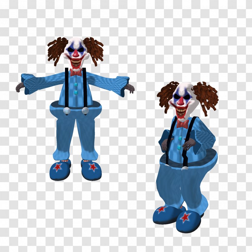 Clown Figurine Cartoon Character Fiction - Fictional Transparent PNG