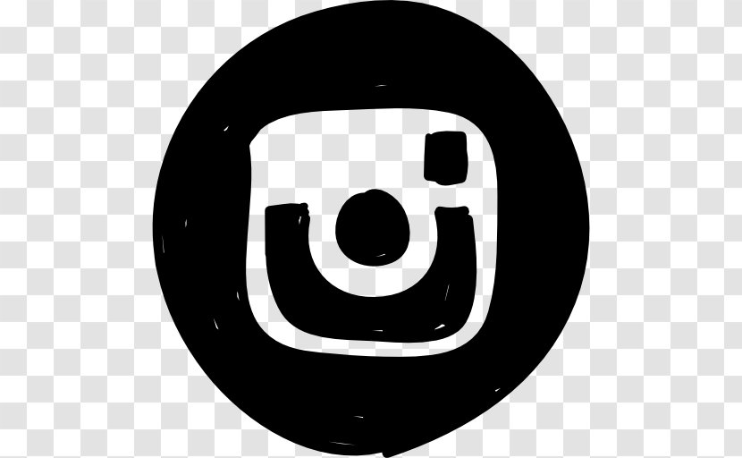 Logo Social Media - Black And White Transparent PNG