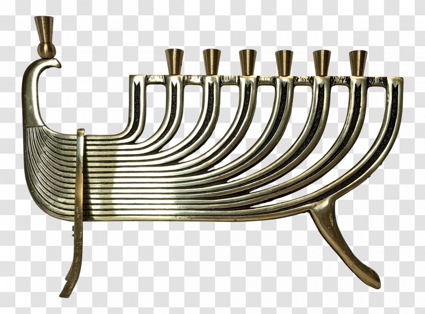 Product Design 01504 - Metal - Menorah Transparent PNG