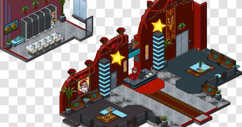 Habbo Hotel Online Chat Game Room - Web Browser - Toy Transparent PNG