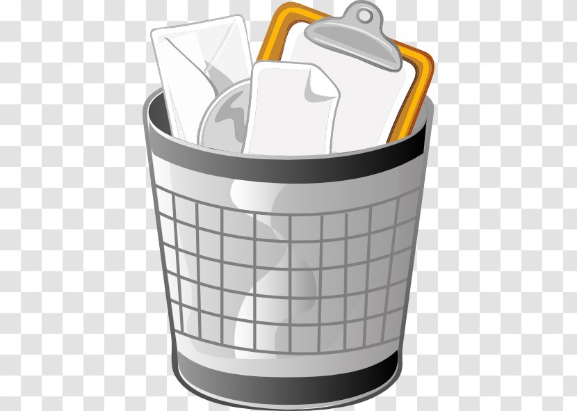 Waste Container Paper Clip Art - Trash Cliparts Transparent PNG
