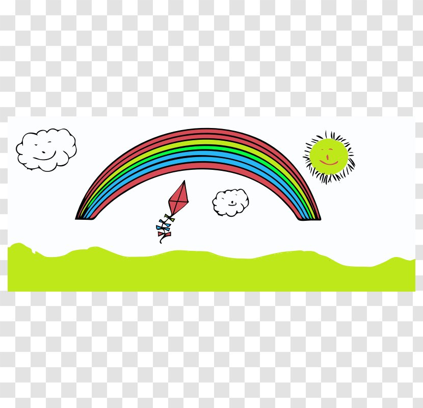 Cartoon Rainbow Clip Art - Royaltyfree - Happy Pictures Of People Transparent PNG