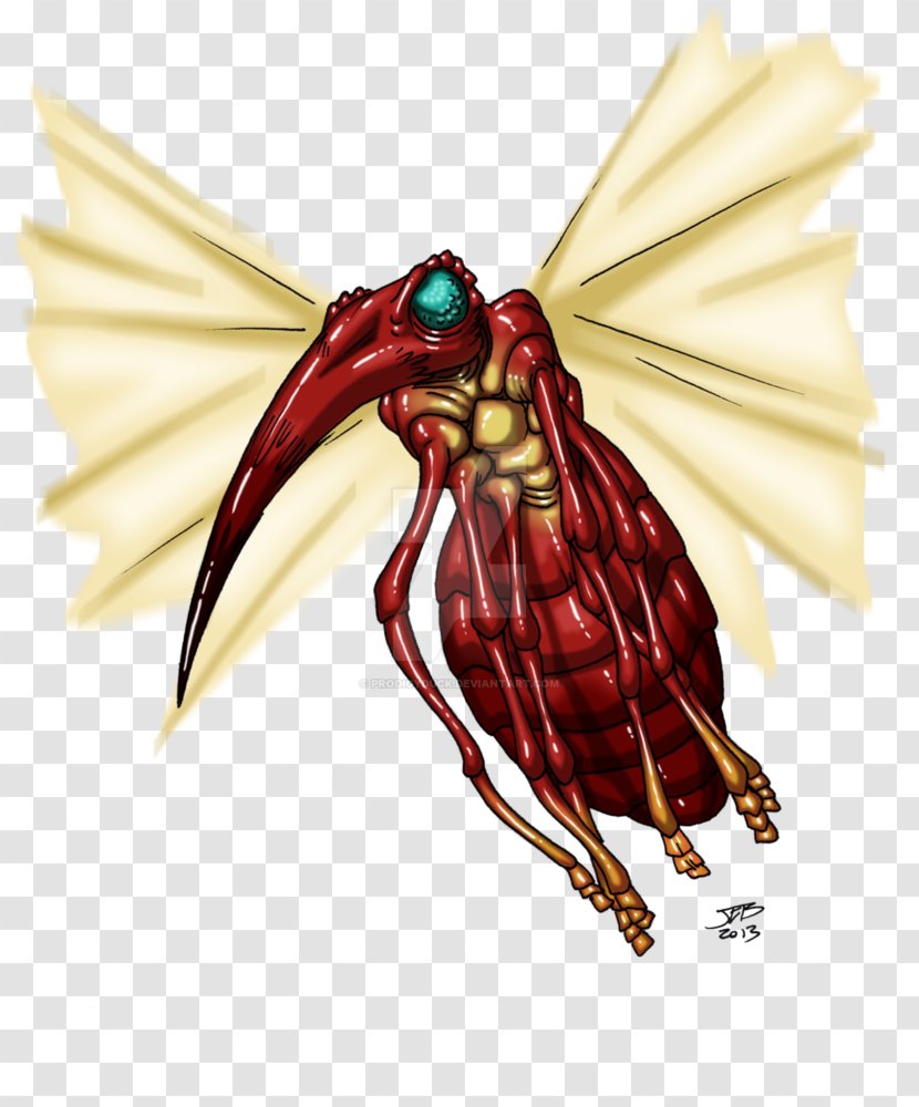 Insect Butterfly Dragon Wing - Art Transparent PNG