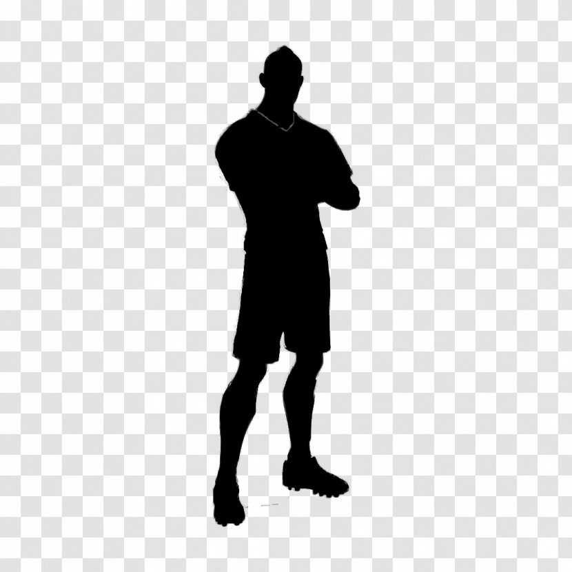 Finger Shoe Knee Hip Silhouette - Gesture - Standing Transparent PNG