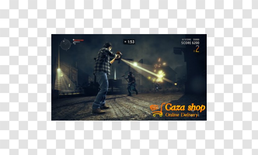 Alan Wake's American Nightmare Xbox 360 Video Game Steam - Action - Wake Transparent PNG