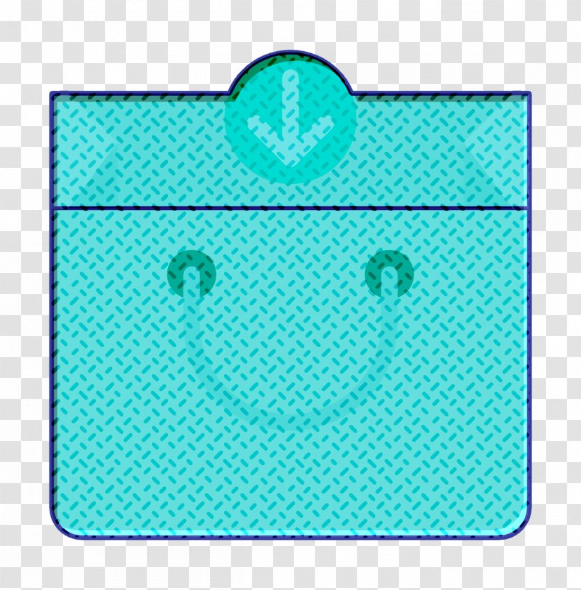 Shop Icon Bag Business - Electric Blue Rectangle Transparent PNG