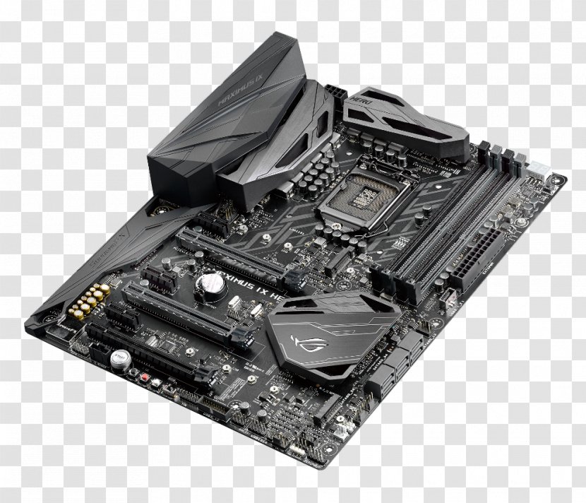 Intel ROG GAMING MOTHERBOARD MAXIMUS IX EXTREME LGA 1151 CPU Socket - Ddr4 Sdram - Heaven Transparent PNG