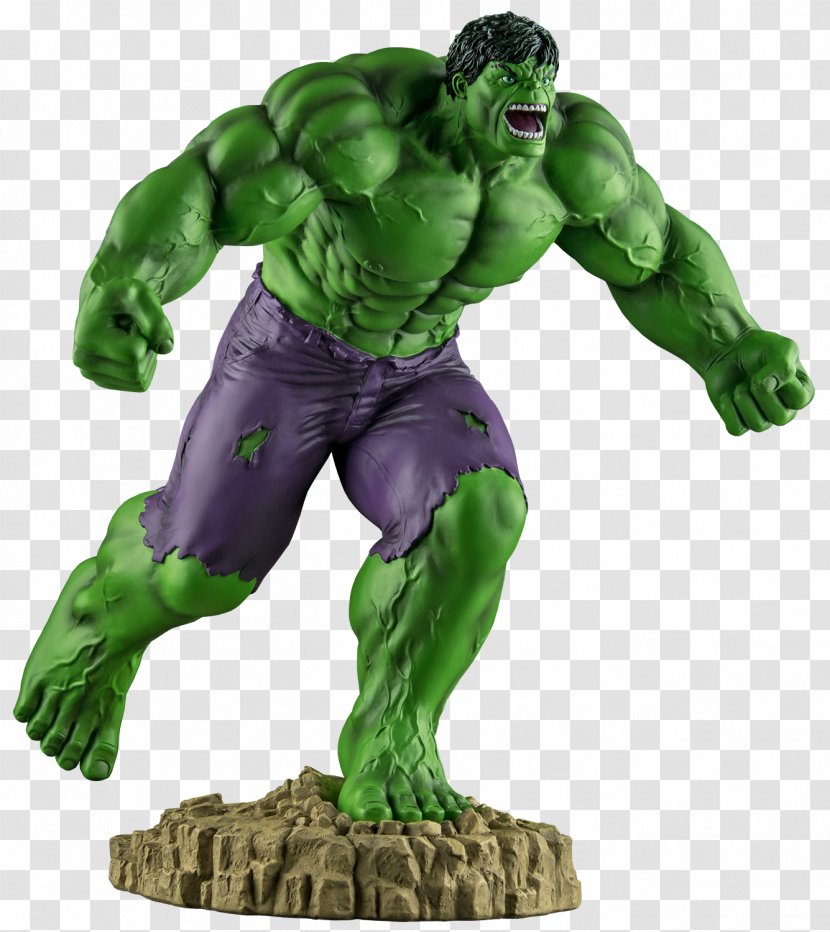 Hulk Statue Figurine Superhero Transparent PNG