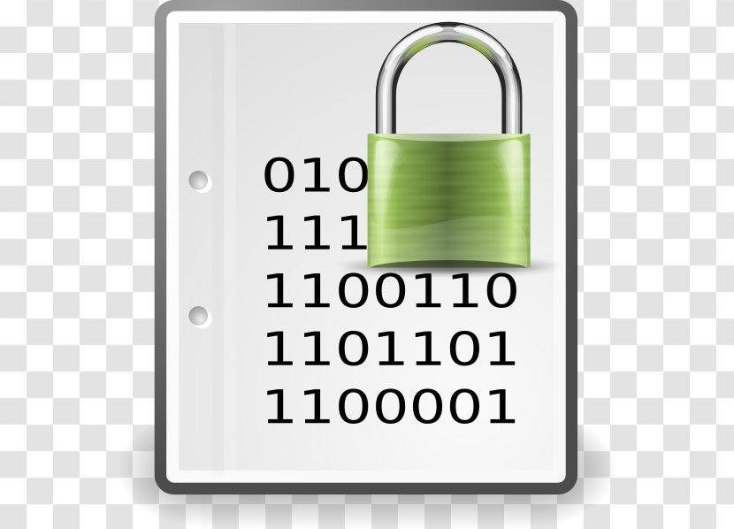 Encryption Clip Art - Text - Green Lock Cliparts Transparent PNG