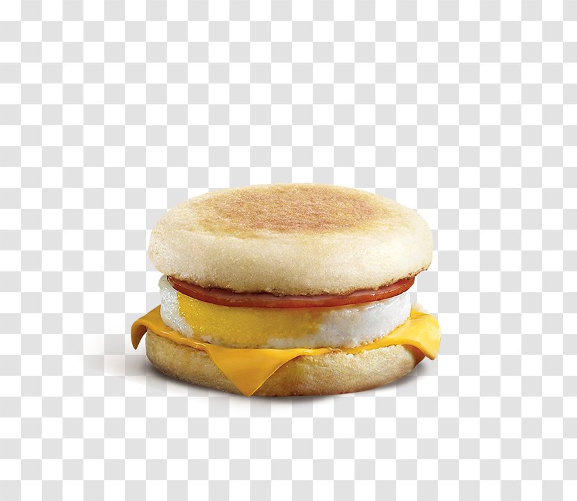 Breakfast Sandwich English Muffin McDonald's Sausage McMuffin Fast Food - Dish - Egg Transparent PNG