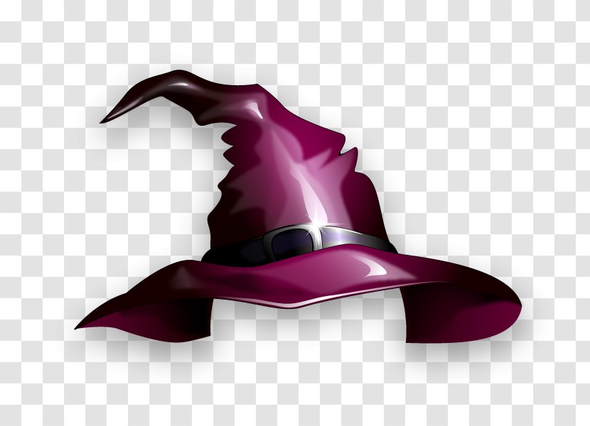 Euclidean Vector - Pink - Witch Hat Transparent PNG