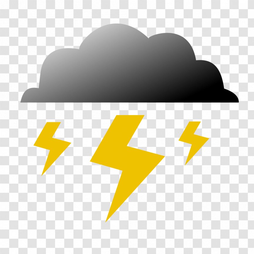 Hong Kong Rainstorm Warning Signals Cloudburst Yellow Logo - Storm - Thunder Transparent PNG