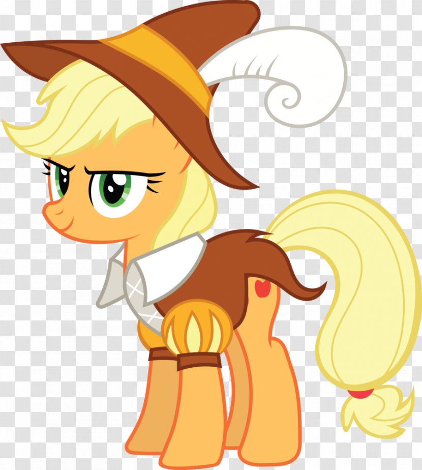 Applejack Pony Pinkie Pie Rarity - Fictional Character - Eve; Vector Transparent PNG