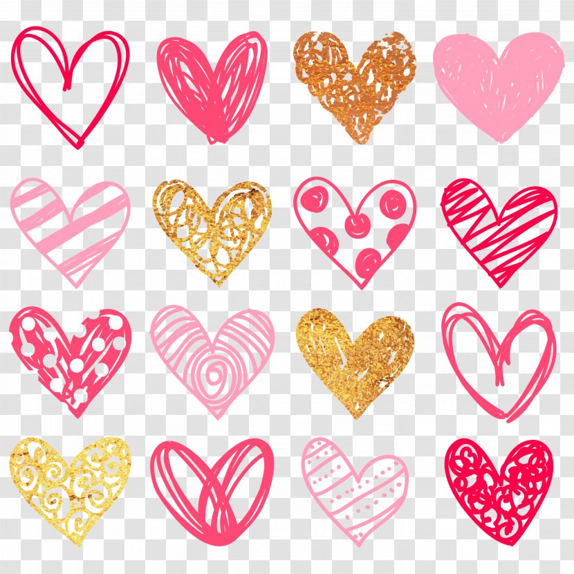 Heart Download Clip Art - Drawing - 爱心 Transparent PNG