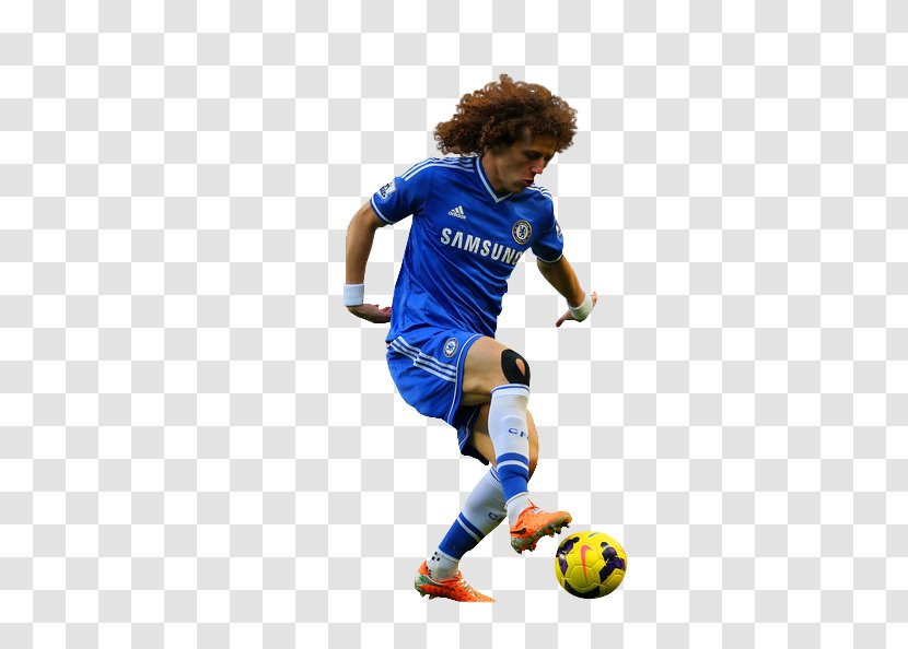 Football Player Chelsea F.C. UEFA Champions League - Soccer - David Luiz Transparent PNG