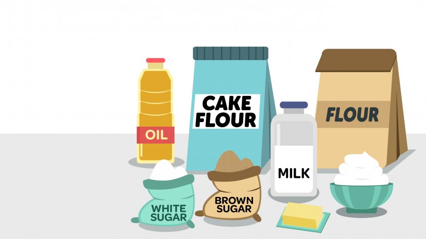 Bakery Chocolate Cake Muffin Birthday Ingredient - Recipe - Flour Transparent PNG