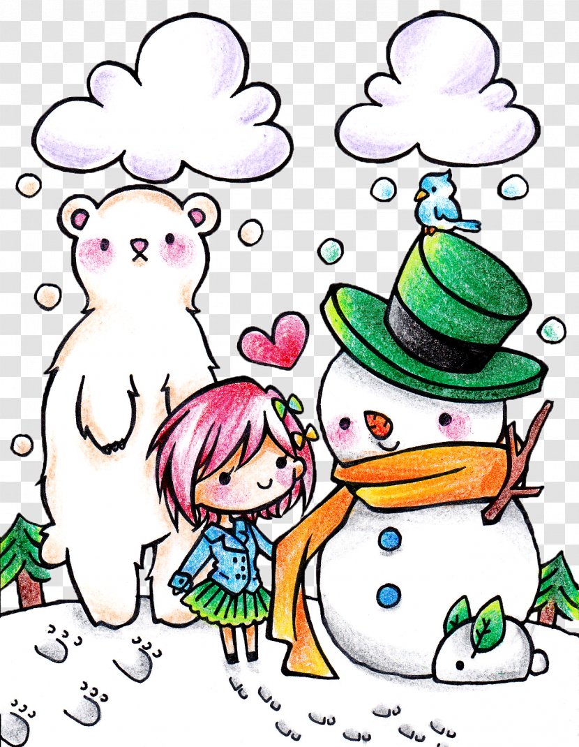 Clip Art Drawing Illustration Image Winter - Flower Transparent PNG