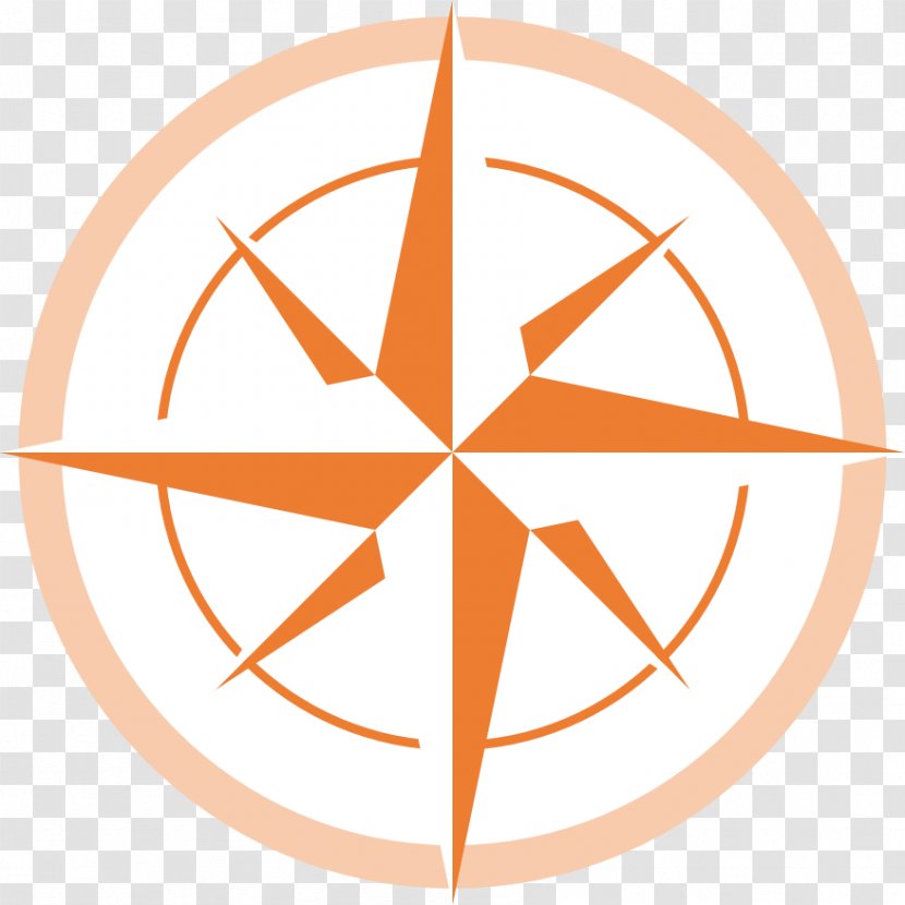 Compass Rose Wind North - Triangle Transparent PNG