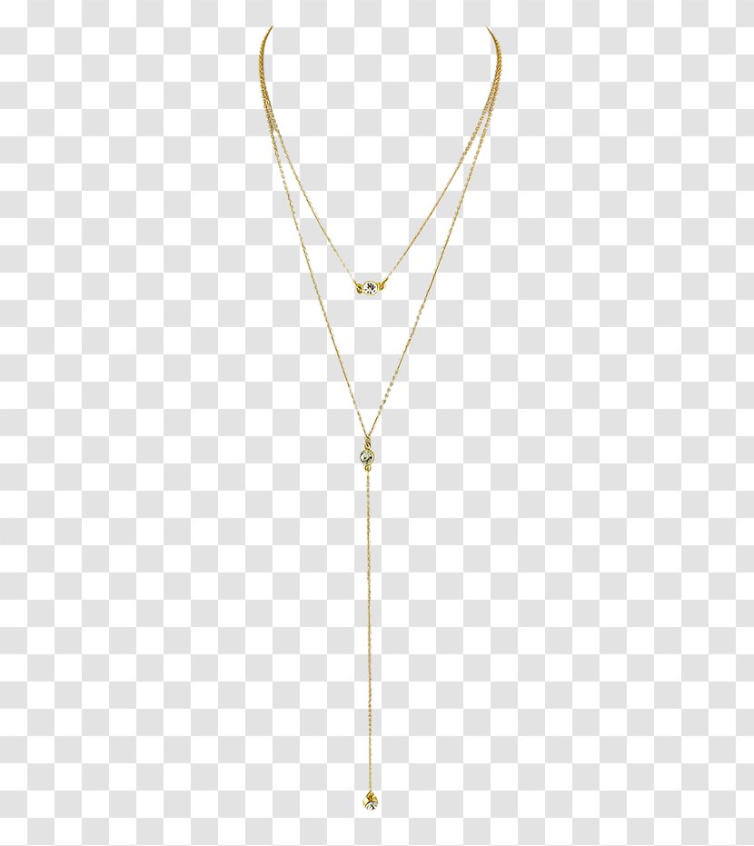 Necklace Charms & Pendants Body Jewellery - GOLDEN SHape Transparent PNG
