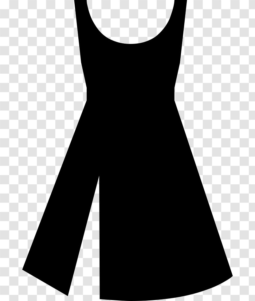 Little Black Dress Shoulder Sleeve White - Joint Transparent PNG