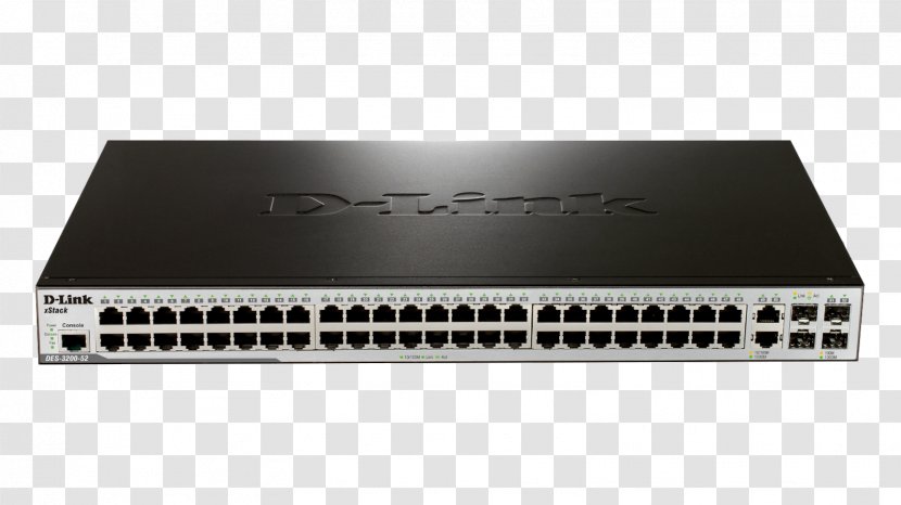 Gigabit Ethernet Network Switch D-Link DES 1210 Small Form-factor Pluggable Transceiver - Dlink 20 Port Smartpro Dgs1510 Transparent PNG