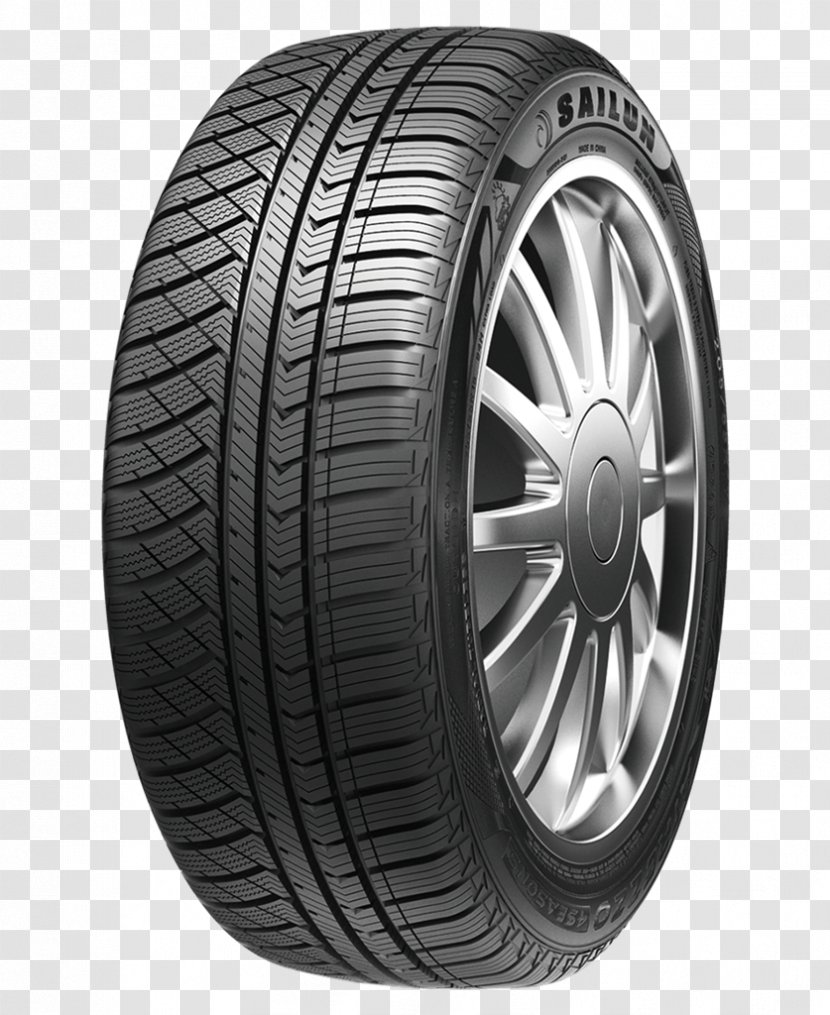 Car All Season Tire Natural Rubber Tyre Sailun Atrezzo 4seasons XL BSW - Wheel Transparent PNG