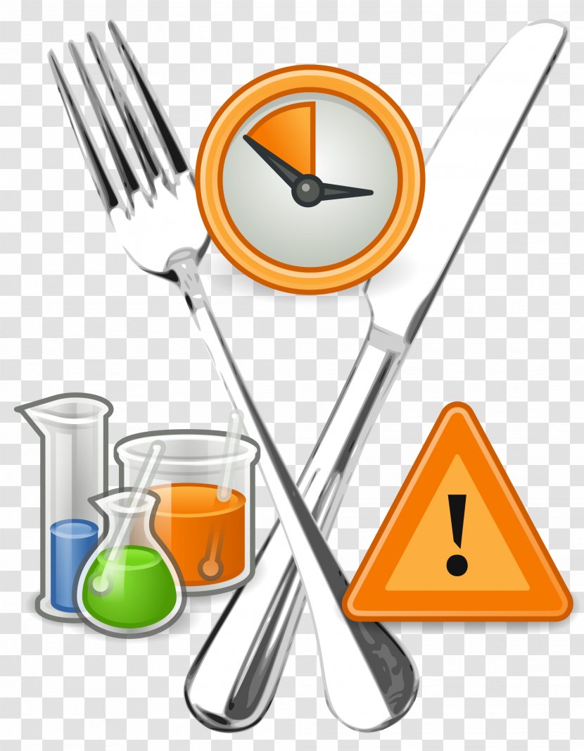 Food Safety Storage Poisoning - Yellow - Tableware Transparent PNG