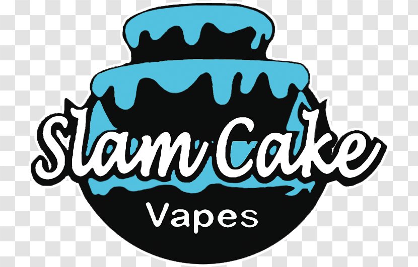 Slam Cake Vapes Composition Of Electronic Cigarette Aerosol Juice Logo - Giant - Background Transparent PNG