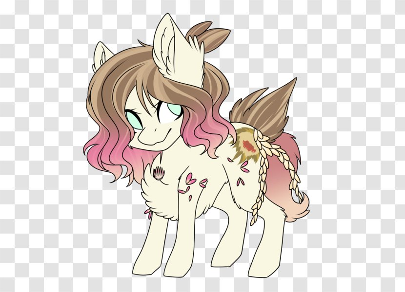 Horse Unicorn Dog Ear - Cartoon Transparent PNG