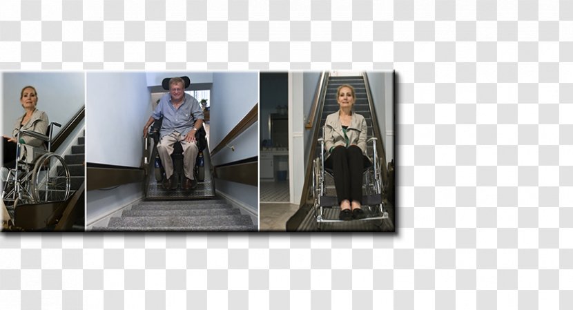 Stairlift Wheelchair Lift Elevator Stairs - Ramp - Chair Transparent PNG