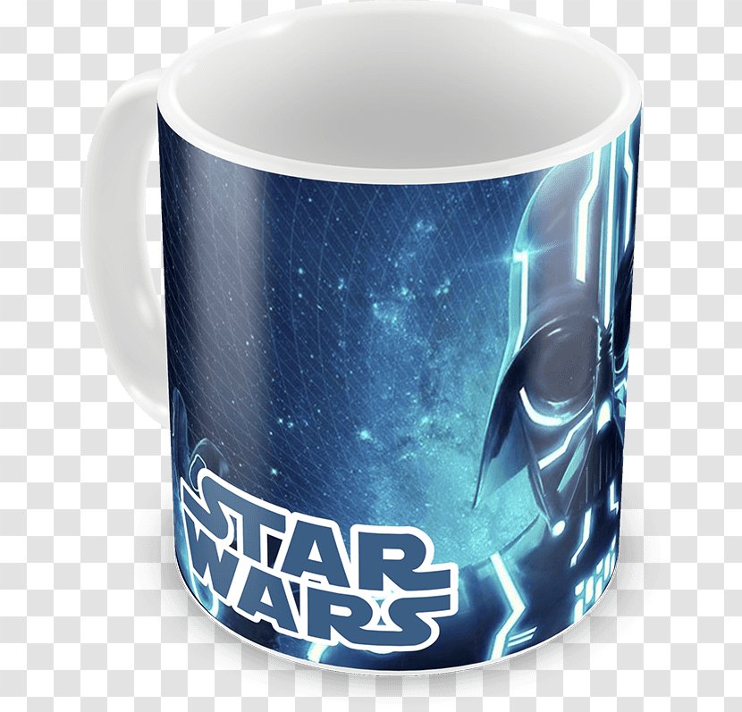 Coffee Cup Mug Anakin Skywalker Star Wars Darth - Tableware Transparent PNG