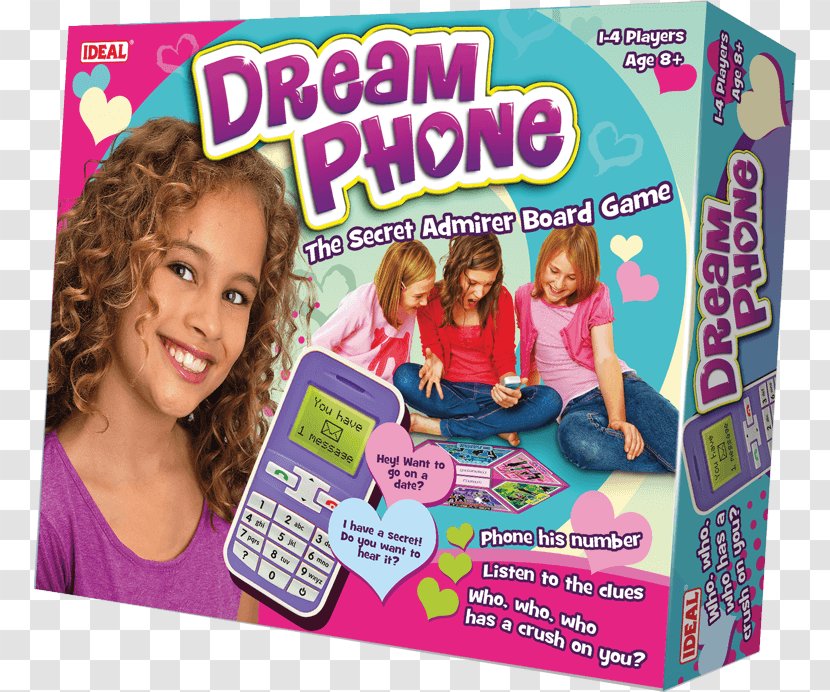 Ideal Dream Phone Game Board Tabletop Games & Expansions Mobile Phones - Pushbutton Telephone - Toy Transparent PNG