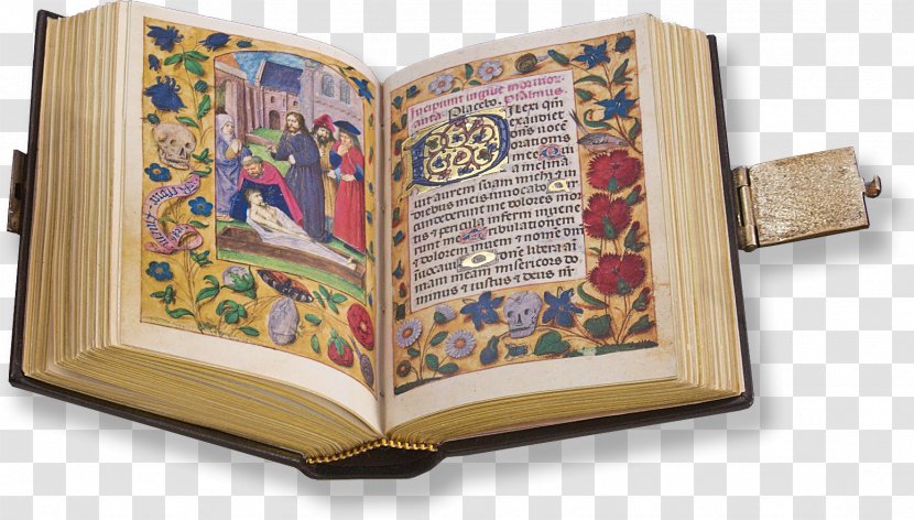 Liber Horarum Book Facsimile Manuscript Art Transparent PNG