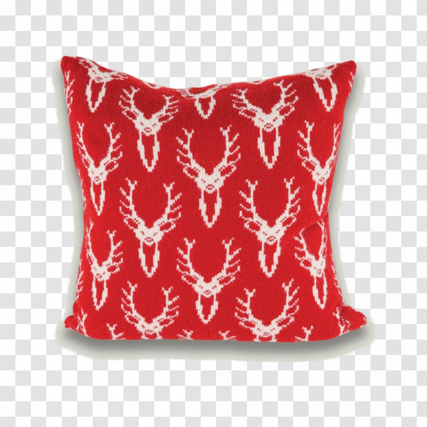Deer Cushion Throw Pillows Antler - Stitch - White Transparent PNG