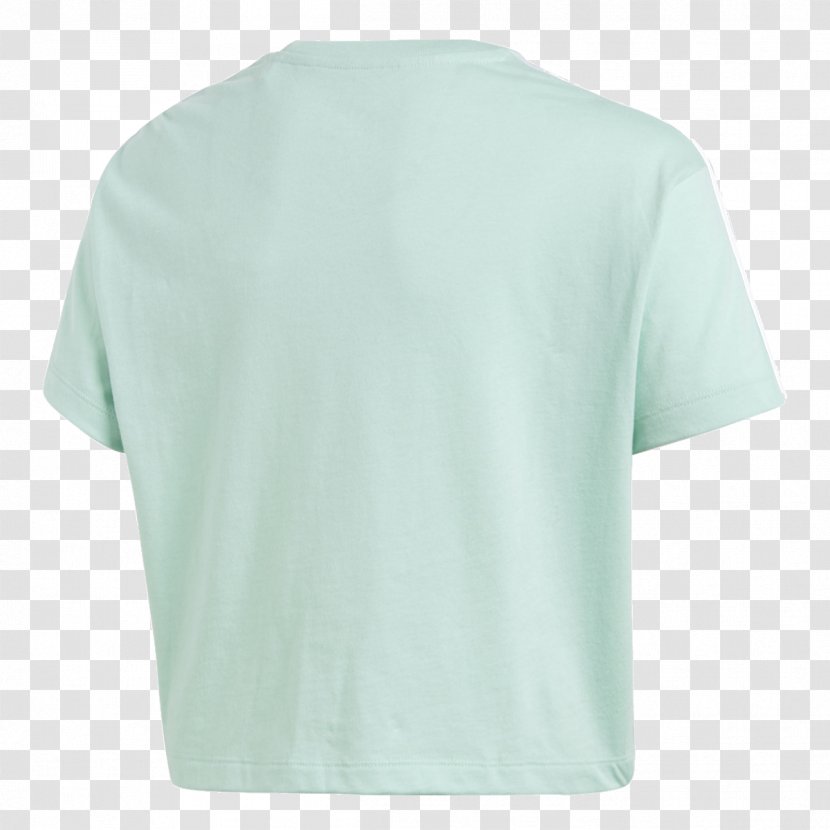 T-shirt Adidas Crop Top Green - Shirt Transparent PNG