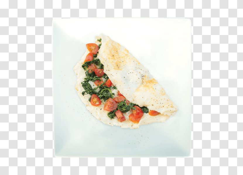 Vegetarian Cuisine Breakfast Wrap Scrambled Eggs Food - Dish - Omelette Transparent PNG