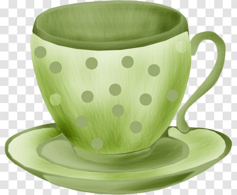 Coffee Cup Mug Saucer Teacup - Pottery Transparent PNG