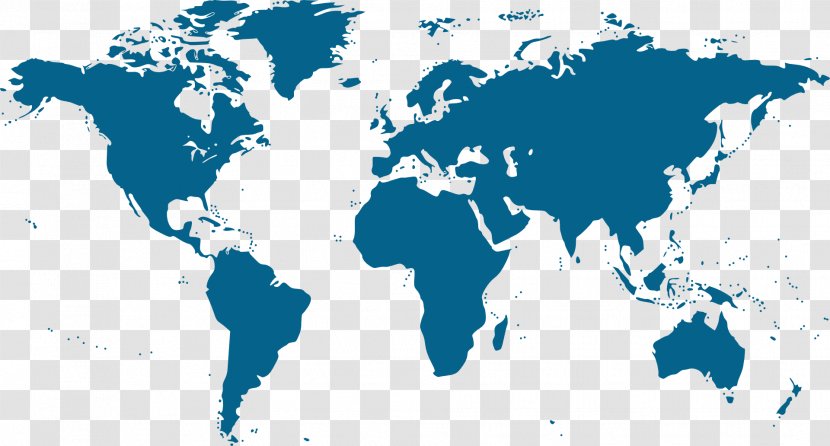 World Map Globe Clip Art - Blank Transparent PNG