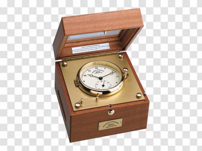 Nautische Instrumente Mühle Glashütte Chronometer Watch Marine - Clock Transparent PNG