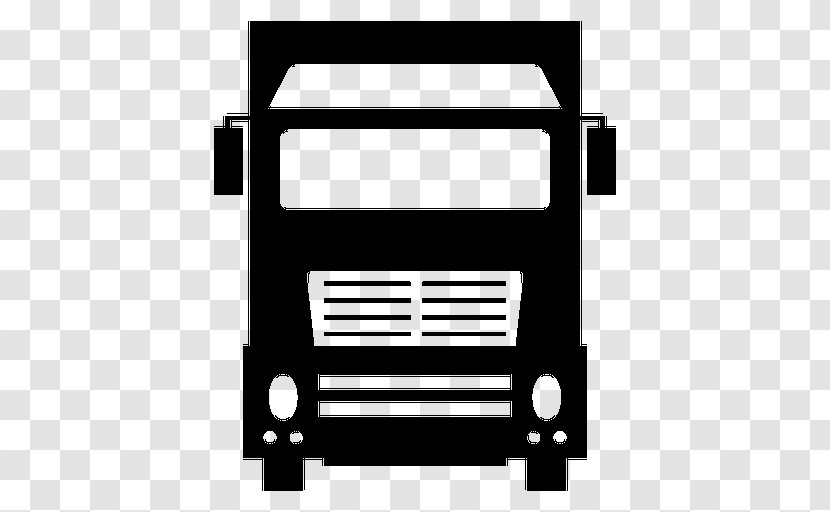 Truck Silhouette Car - Blue Transparent PNG