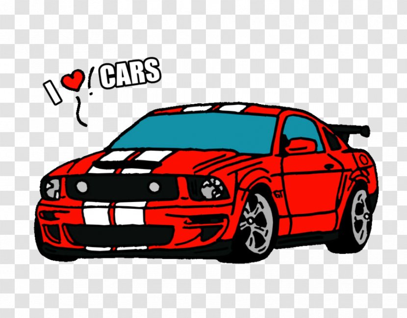 Performance Car Sports Ford Mustang Drawing - Vehicle Insurance Transparent PNG