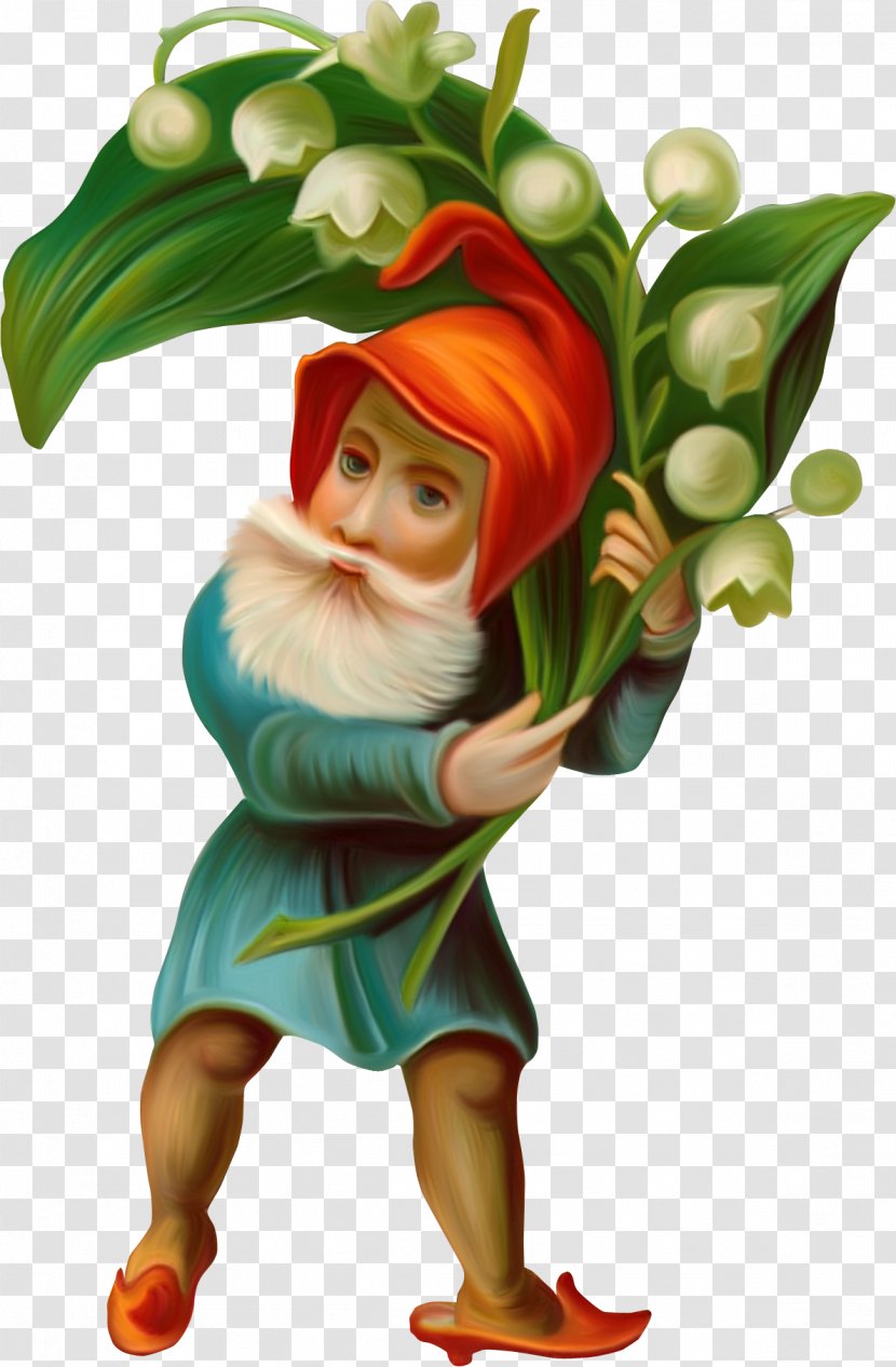 Garden Gnome Leprechaun Clip Art - Flower - Kartikeya Transparent PNG