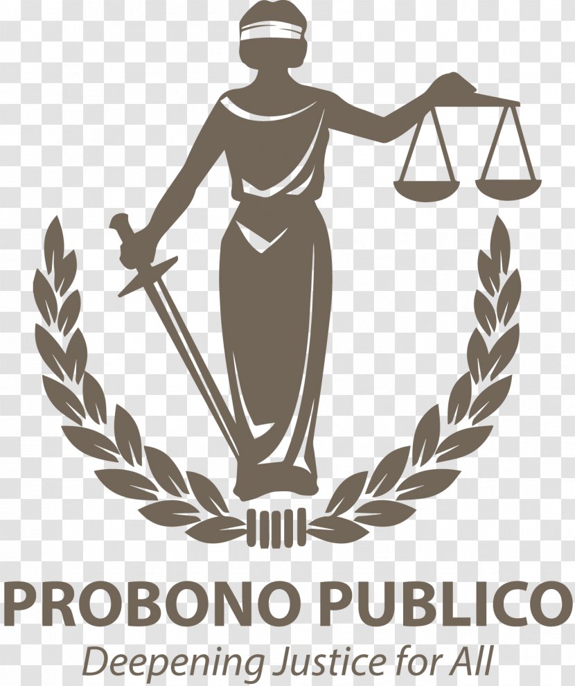 Lady Justice Logo Vector Graphics Law - Black And White - Enforcement Transparent PNG
