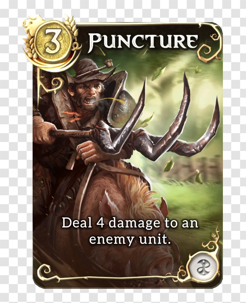 Fable Fortune Deck Playing Card Knight PC Game - Legendary Creature - Puncture Transparent PNG