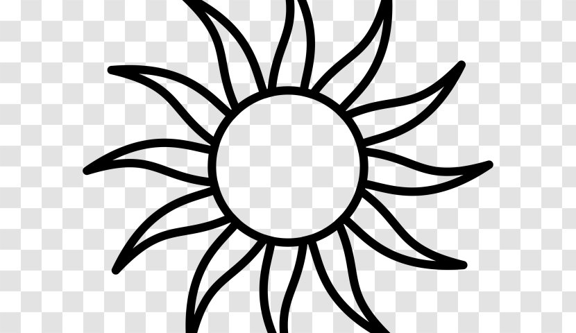 Black And White Flower - Ecology - Floral Design Coloring Book Transparent PNG