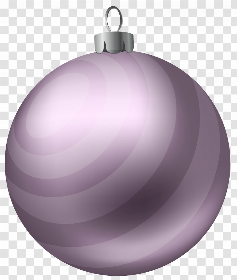 Fruitcake Santa Claus Chocolate Cake Birthday Christmas Ornament - Lilac - Ball Soft Purple Clipart Image Transparent PNG