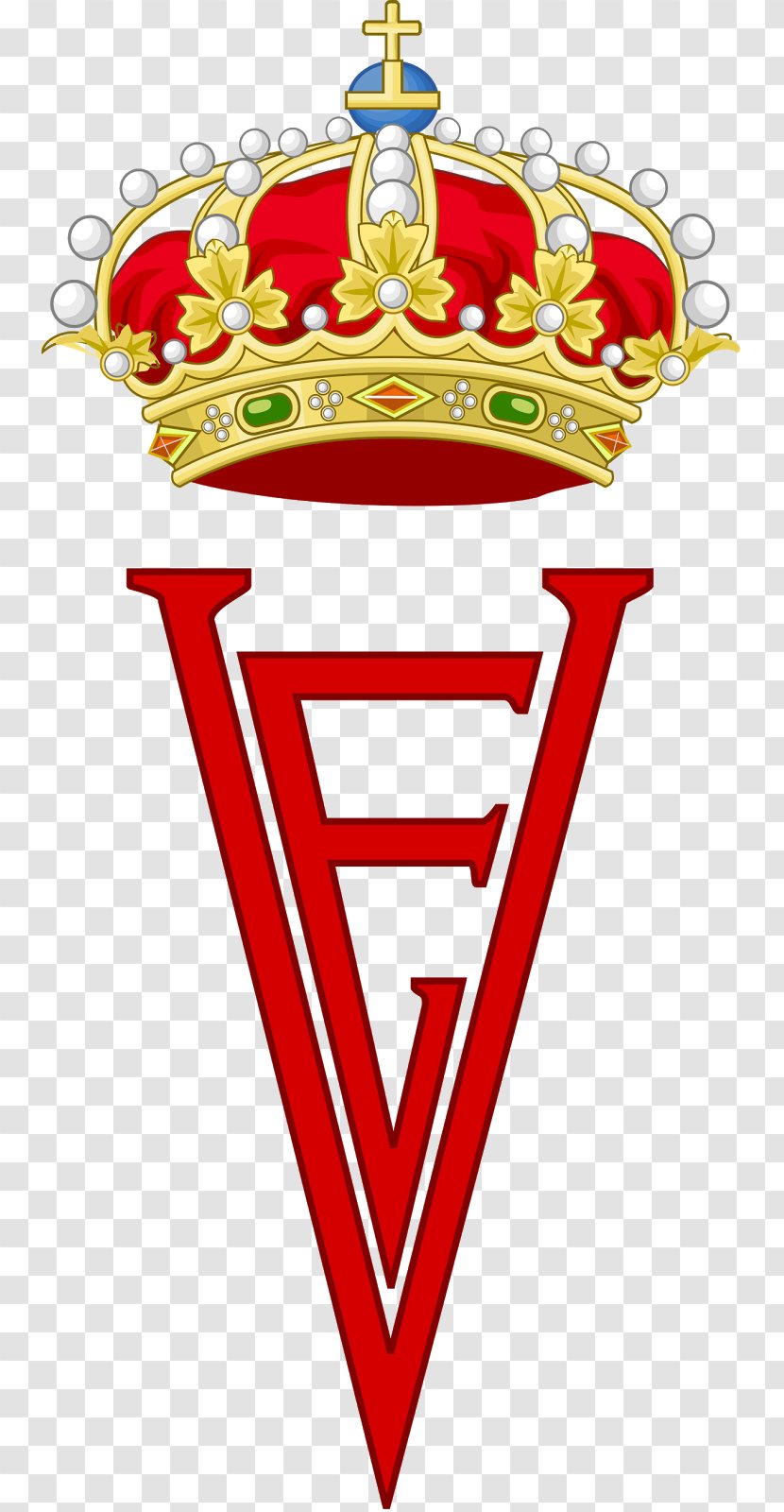 Royal Cypher Letizia Of Spain Monogram Queen Regnant - Red Transparent PNG